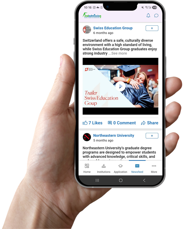 FindAdmission Mobile App